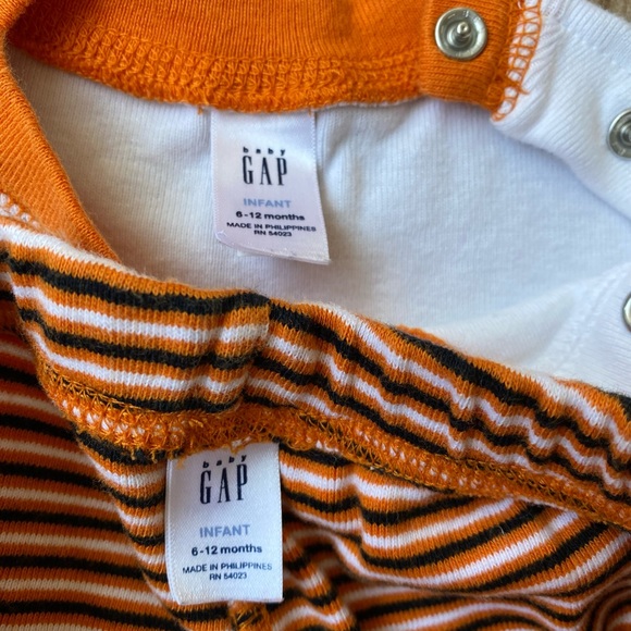 GAP 🎃 Halloween Trick or Treat Jack o’ Lantern Patch Cotton Matching Outfit - Picture 7 of 14